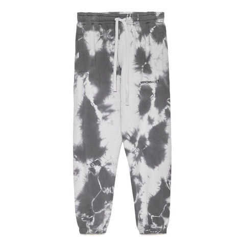 Chic Stone Print Stretch Cotton Trousers Hinnominate