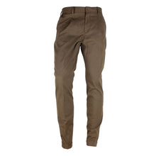 Brown Wool Men Trousers Made in Italy