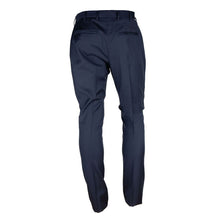 Blue Wool Men's Trousers Made in Italy