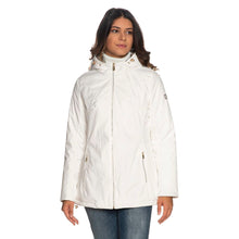White Polyester Women's Jacket Yes Zee