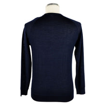 Blue Cashmere Men Sweater Emilio Romanelli