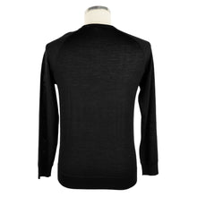 Black Cashmere Men Sweater Emilio Romanelli