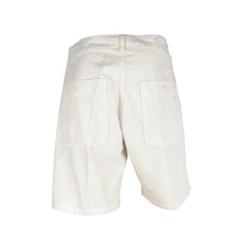 White Cotton Men's Bermuda Short Don The Fuller