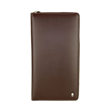 Sophisticated Brown Leather Wallet Cavalli Class