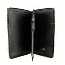 Sophisticated Brown Leather Wallet Cavalli Class