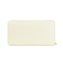 White Calfskin Women Wallet Cavalli Class
