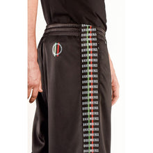 Sleek Anniversary Striped Bermuda Shorts Bikkembergs