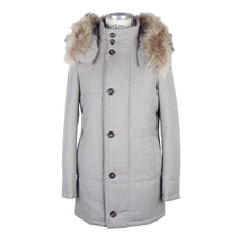 Made in Italy Gray Wool Men Jacket