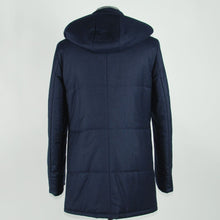 Made in Italy Blue Wool Men's Jacket