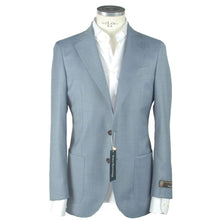 Blue Wool Men's Blazer Emilio Romanelli
