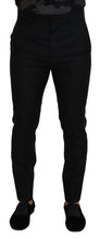 Dsquared² Back Virgin Wool Slim Fit Men Formal Pants