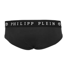 Black Cotton Men Boxer Short Pack Philipp Plein