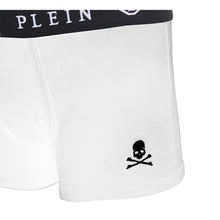 White Cotton Men's Boxer Philipp Plein
