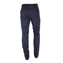 Blue Wool Men's Trousers Made in Italy