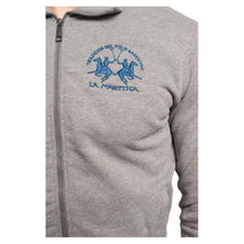La Martina Gray Cotton Men's Sweater