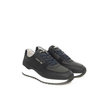 Cerruti 1881 Blue Cowhide Men Sneaker