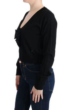 Black Wool Blouse Sweater MARGHI LO'