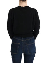 Black Wool Blouse Sweater MARGHI LO'