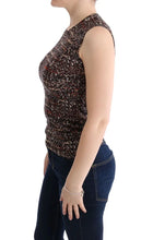 Multicolor Print Knit Top Wool T-shirt Dolce & Gabbana