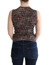 Multicolor Print Knit Top Wool T-shirt Dolce & Gabbana