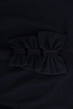 Blue Wool Long Sleeve Shift Dress MARGHI LO'