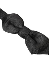 Dolce & Gabbana Black Silk Adjustable Neck Men Bow Tie