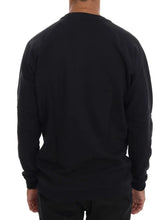 Blue Crewneck Cotton Sweater Daniele Alessandrini