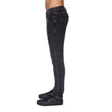 Diesel Black Cotton Men Jean