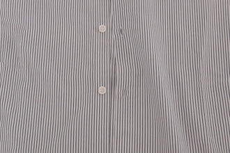 White Blue Striped Casual Cotton Regular Fit Shirt Frankie Morello