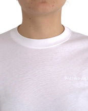 White Cotton Crew Neck Short Sleeves Tee T-shirt Balenciaga
