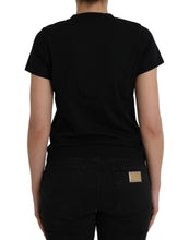 Black Cotton Logo Crew Neck Short Sleeves T-shirt Balenciaga