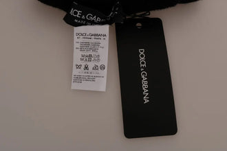 Black Cashmere Silk Stretch Tights Stockings Dolce & Gabbana