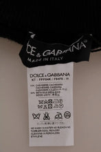 Black Cashmere Silk Stretch Tights Stockings Dolce & Gabbana
