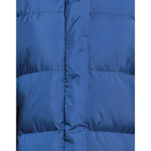 Chic Long Down Jacket with Logo Detail Love Moschino