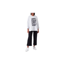 Gray Cotton Women Sweater Love Moschino