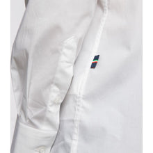 White Cotton Men Shirt Aeronautica Militare