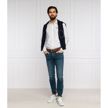 White Cotton Men Shirt Aeronautica Militare