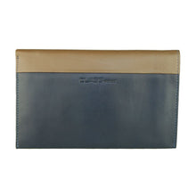 Blue Leather Men Wallet Cavalli Class