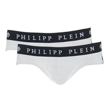 White Cotton Men Boxer Short Philipp Plein