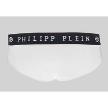 White Cotton Men Boxer Short Philipp Plein