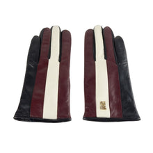 Black Lambskin Women Glove Cavalli Class