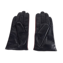 Black Lambskin Women Glove Cavalli Class