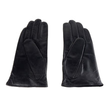 Blue Lambskin Women Glove Cavalli Class