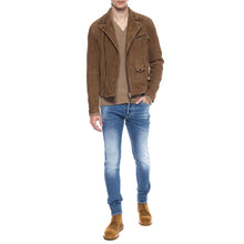 Blue Cotton Men's Distressed Jean Dsquared²