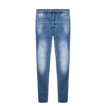 Blue Cotton Men's Distressed Jean Dsquared²