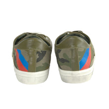 Green Leather Men Sneaker Philippe Model