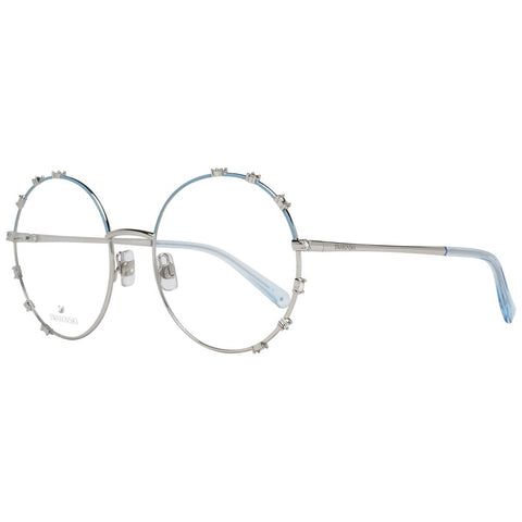 Blue Women Glasses Frame Swarovski