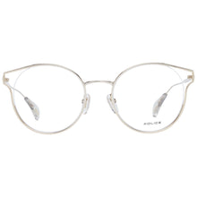 Rose Gold Women Glasses Frame Police