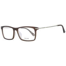 Brown Men Glasses Frame Police