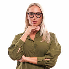 Black Unisex Glasses Frame Lozza